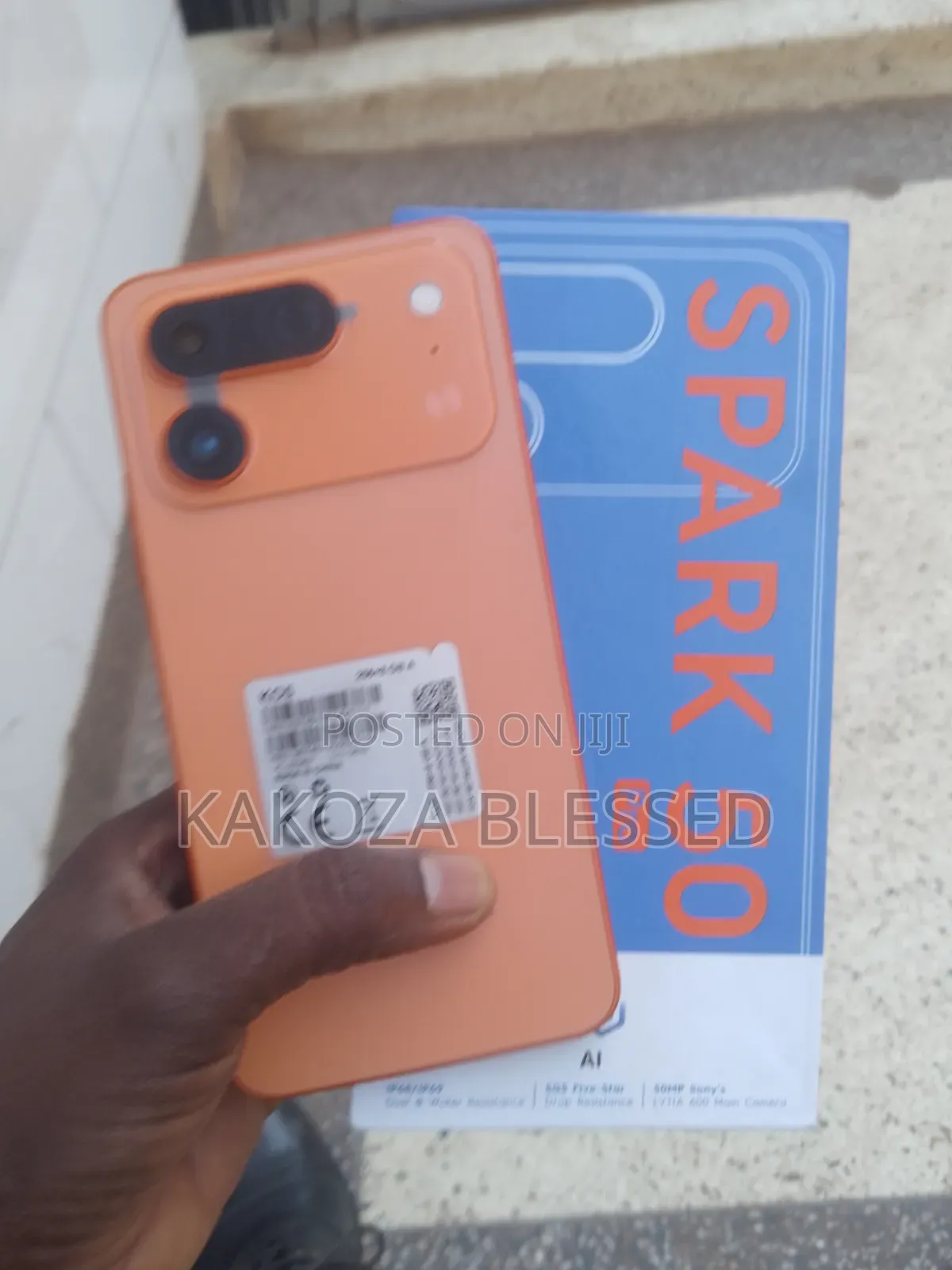 New Tecno Spark 50 Pro 256 GB Orange