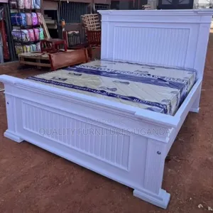 5 by 6 White Tile Bed