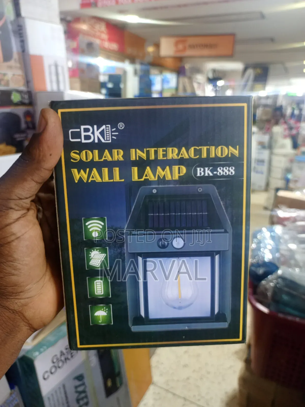 CBK Solar Interaction Wall Lamp (Model BK-888)