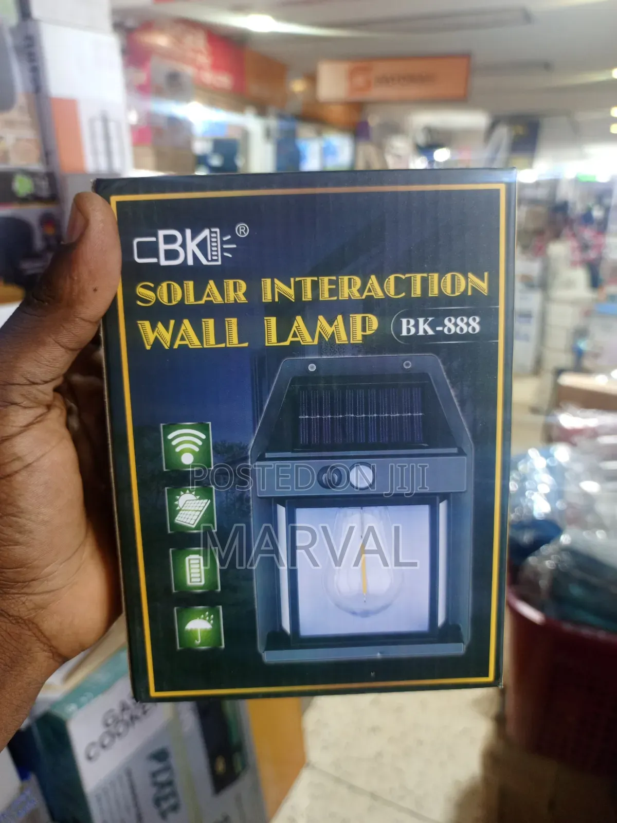 CBK Solar Interaction Wall Lamp (Model BK-888)
