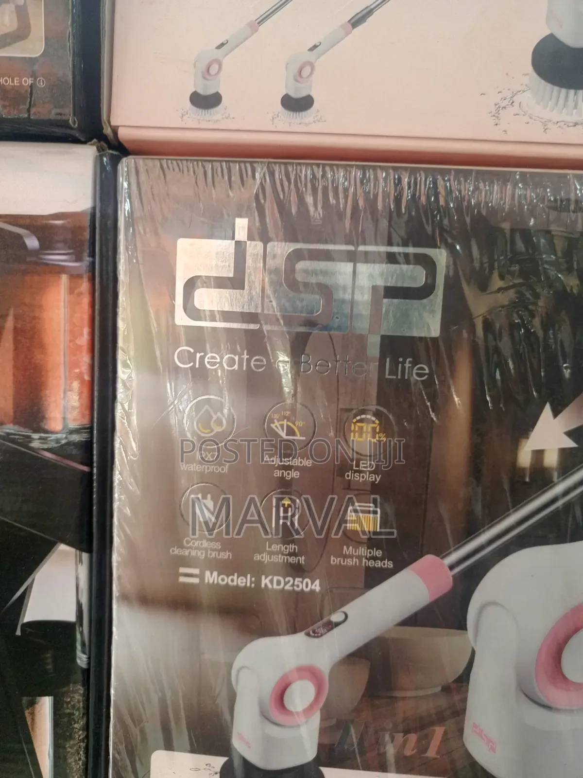 DSP 11-in-1 Electric Spin Scrubber