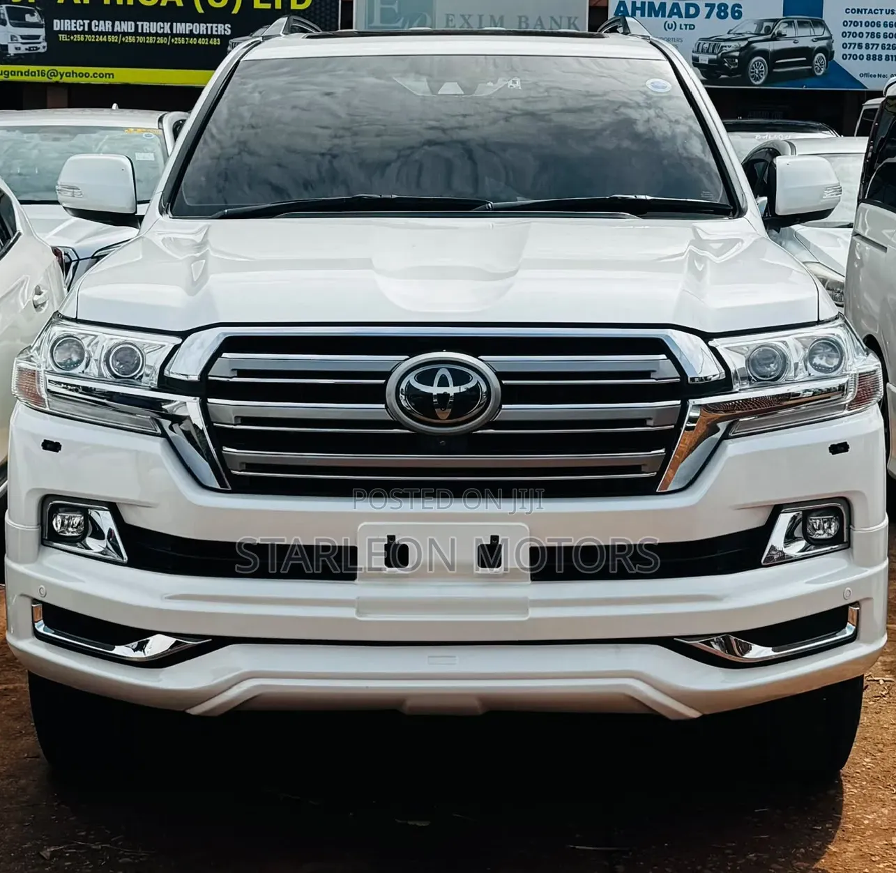 Toyota Land Cruiser 4.6 V8 ZX 2018 White