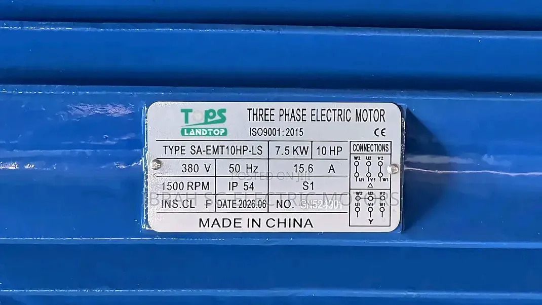 10hp 3phase Normal Speed Motor