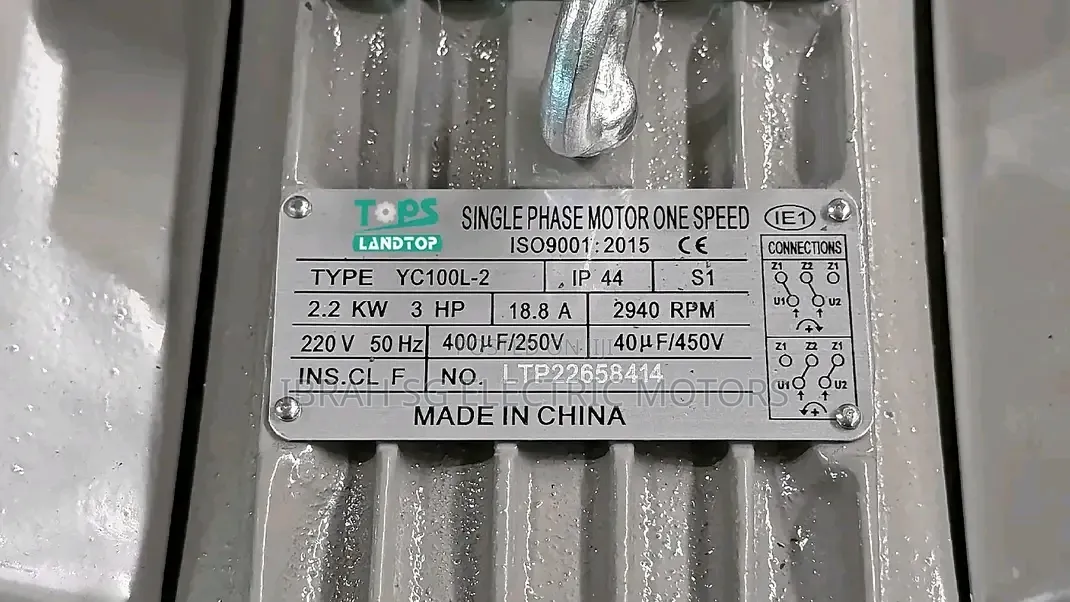 1phase 3hp High Speed Motors Available