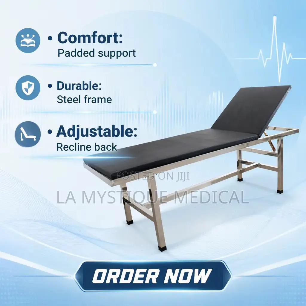 Stainless Steel Examination Couch