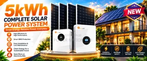 5kwh Lakeside Hybrid / Lithium Solar Energy System Full Kit