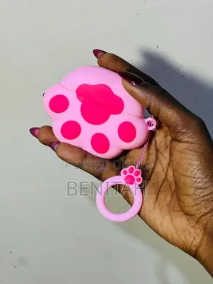 Aipods Pro Case. Pink Paw
