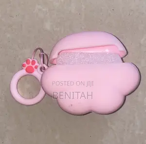 Aipods Pro Case. Pink Paw
