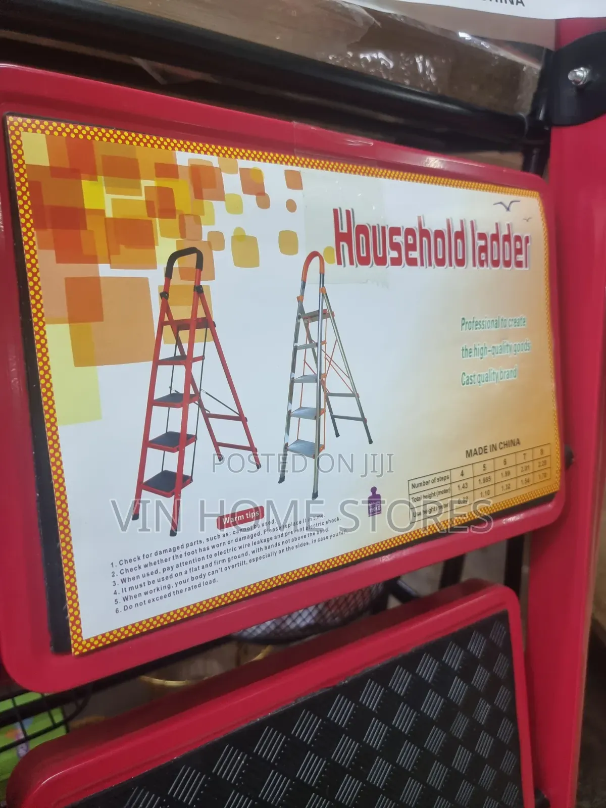 4 Steps Household Ladder