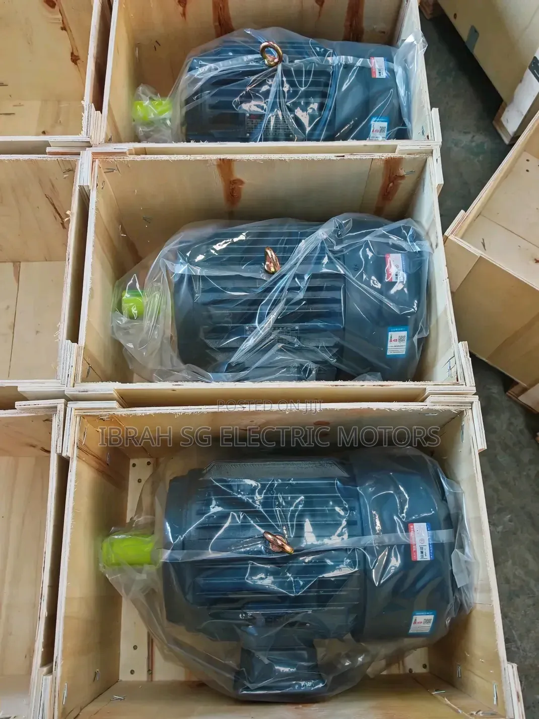Brand New Electric Motors