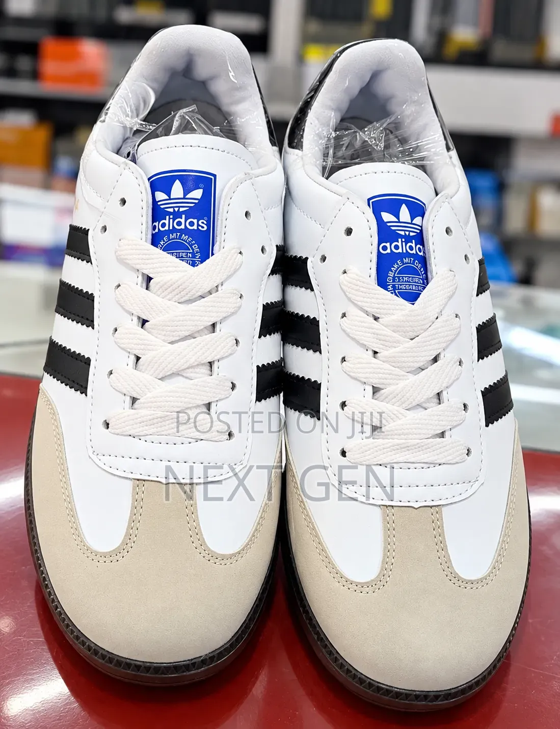 Adidas Samba OG Sneakers – White/Black | Sizes 40–45