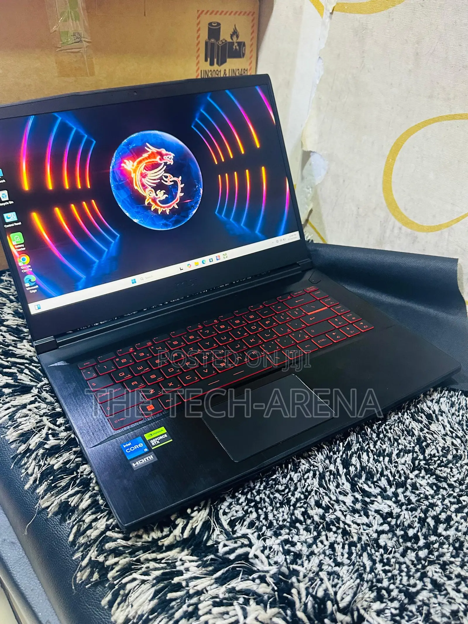 New Laptop MSI GF63 8GB Intel Core i5 SSD 512GB