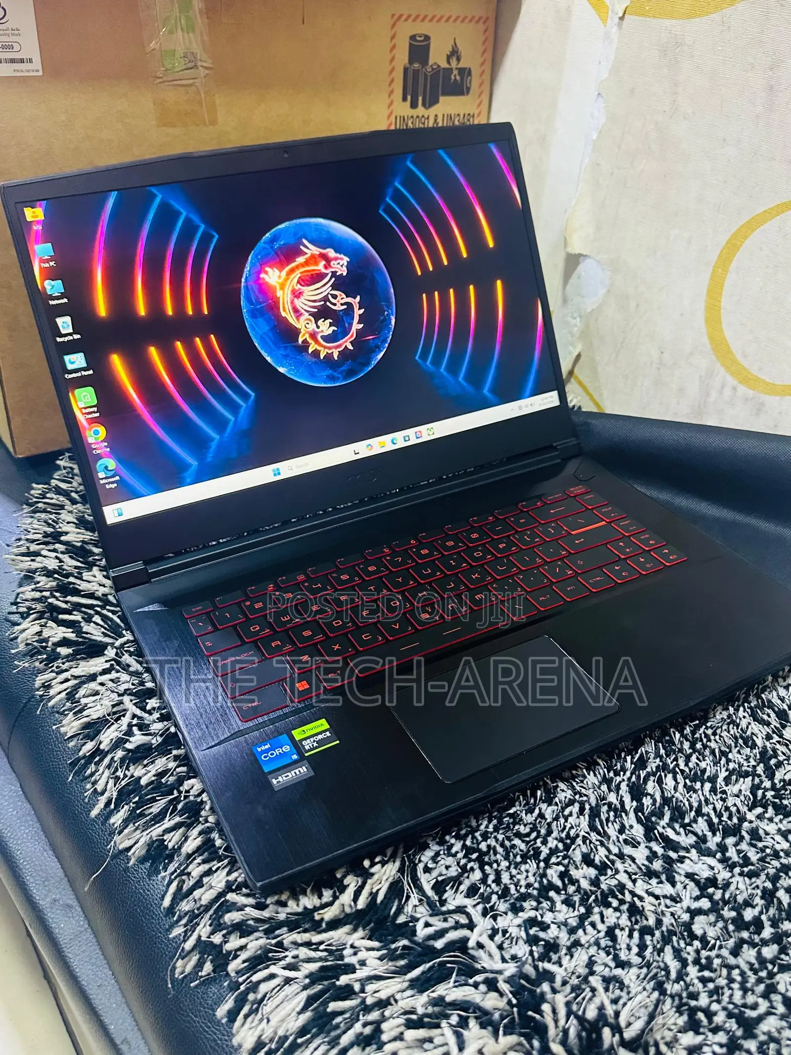New Laptop MSI GF63 8GB Intel Core i5 SSD 512GB
