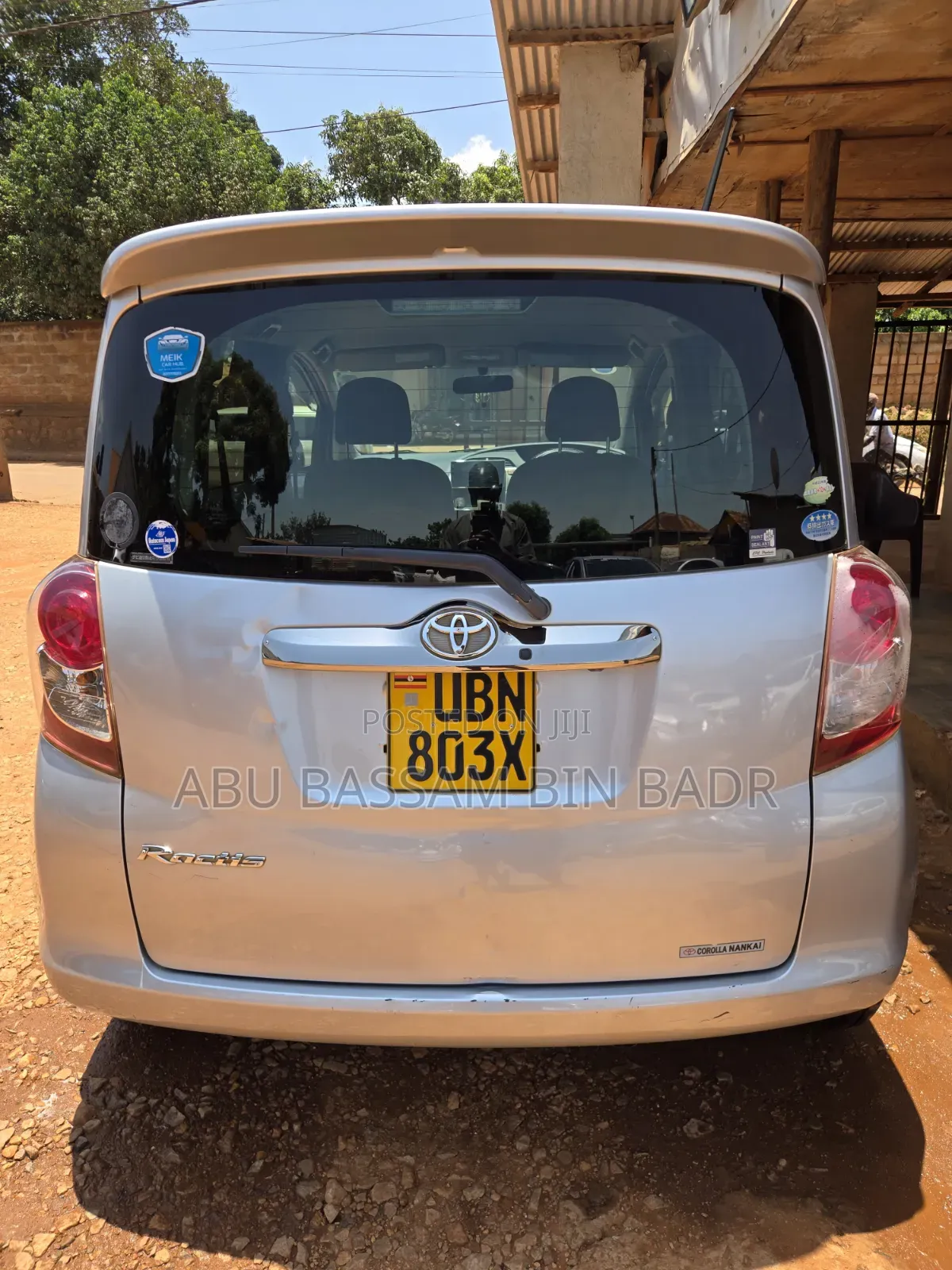 Toyota Ractis 1.5 FWD 2009 Silver