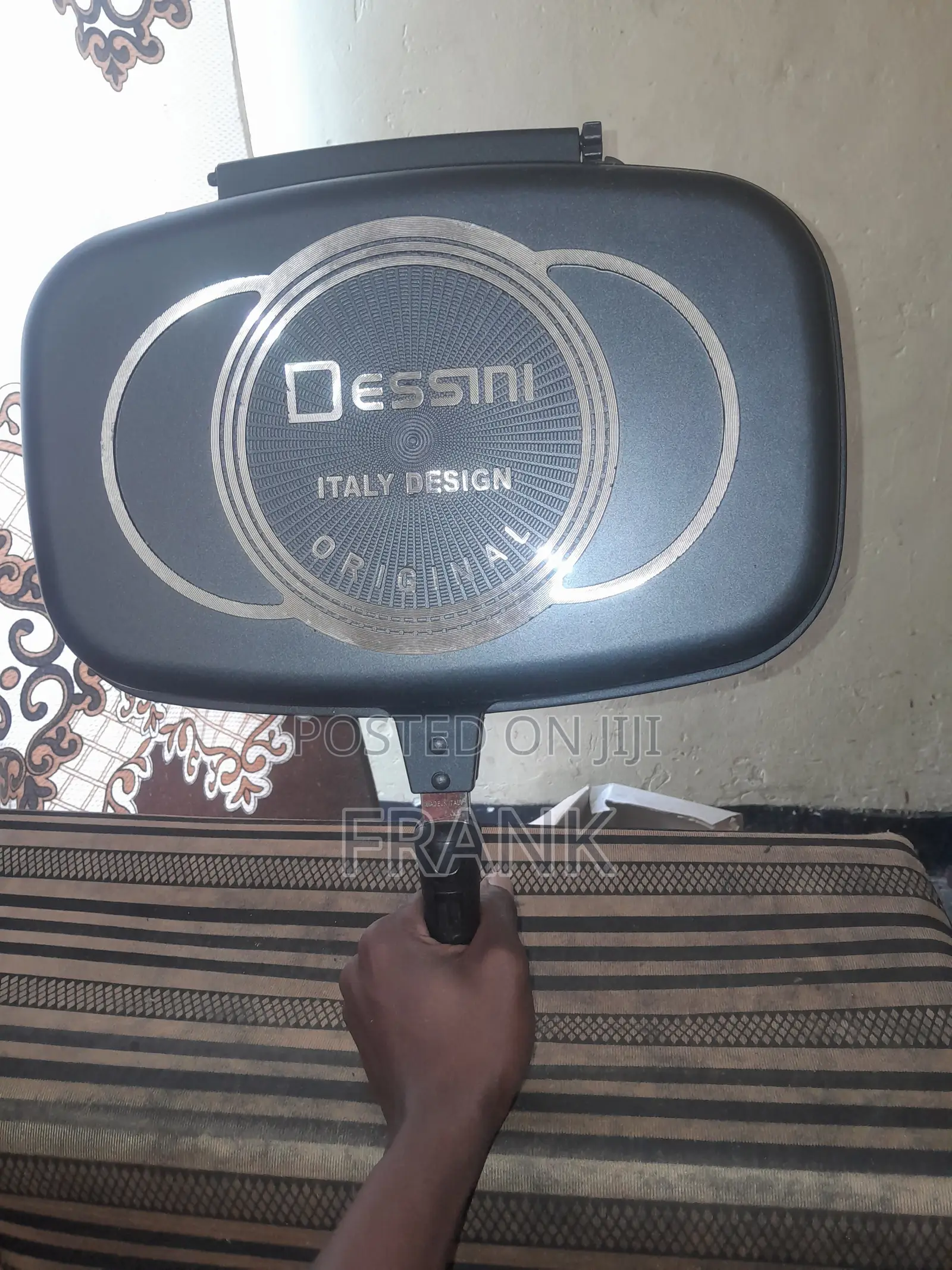 Dessini Double Grill Pan 40cm Italy Original – Used Once – Nonstick .