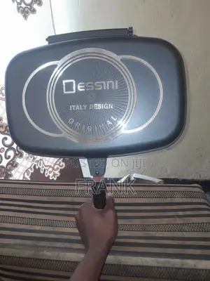 Dessini Double Grill Pan 40cm Italy Original – Used Once – Nonstick .