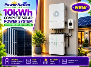 10kwh Megasun Hybrid / Lithium Solar System Full Kit