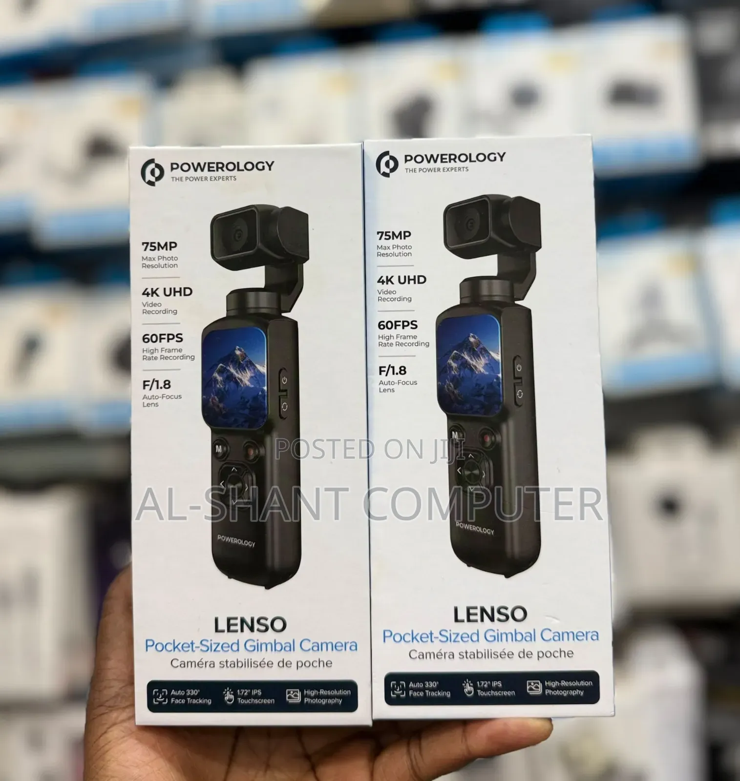 Powerology Lenso Pocket Size Gimbal Camera