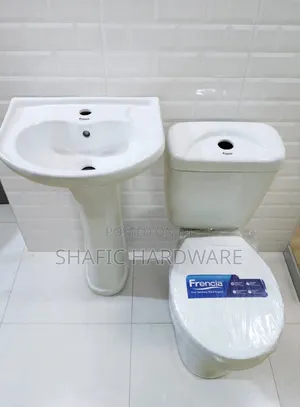 Toilet Seat With Hand Basin Medium Frencia Good Quality/All Types