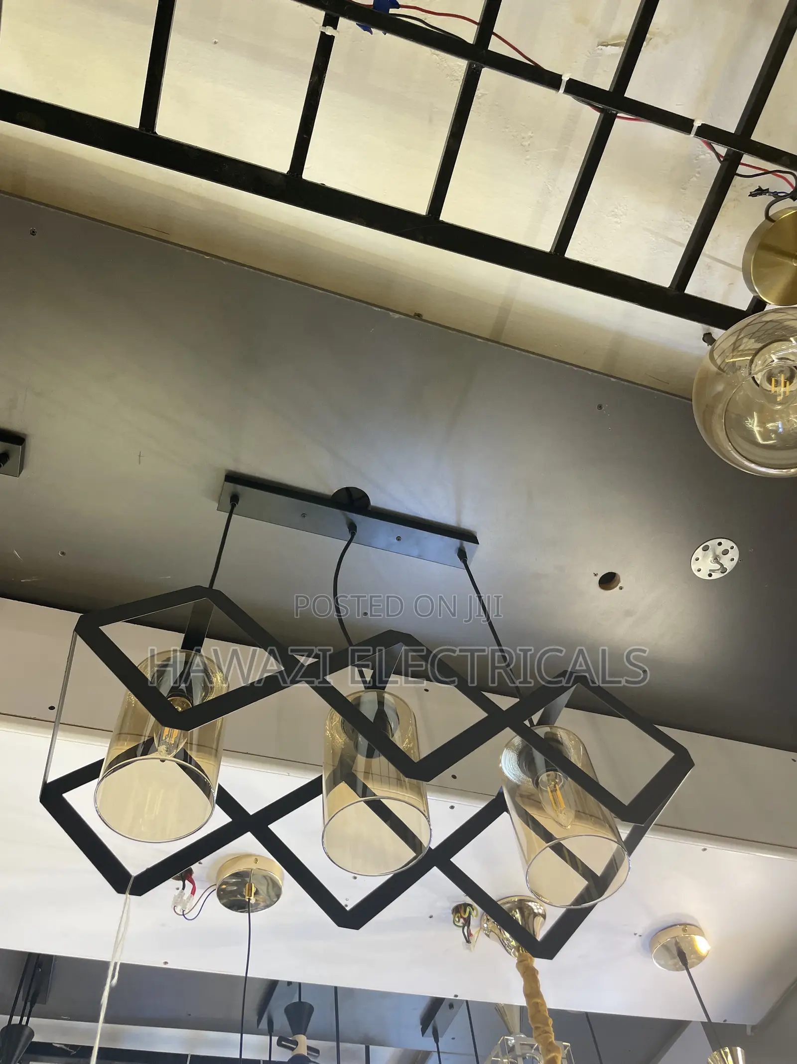 Kitchen Light /Glass Pendant With Bulb Holders