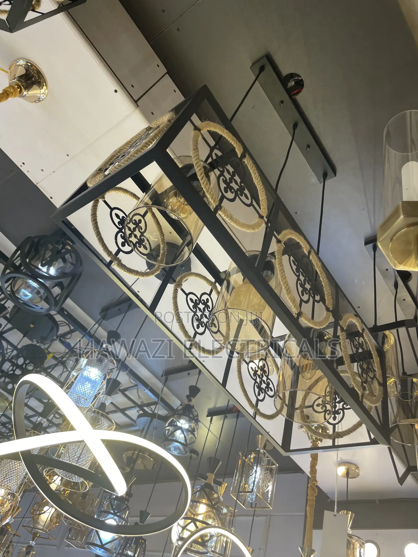 Kitchen Light /Glass Pendant With Bulb Holders