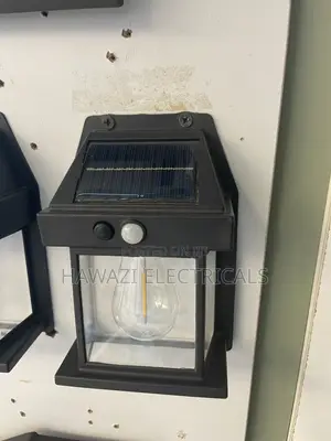 Solar Outdoor Wall Light With Sensor