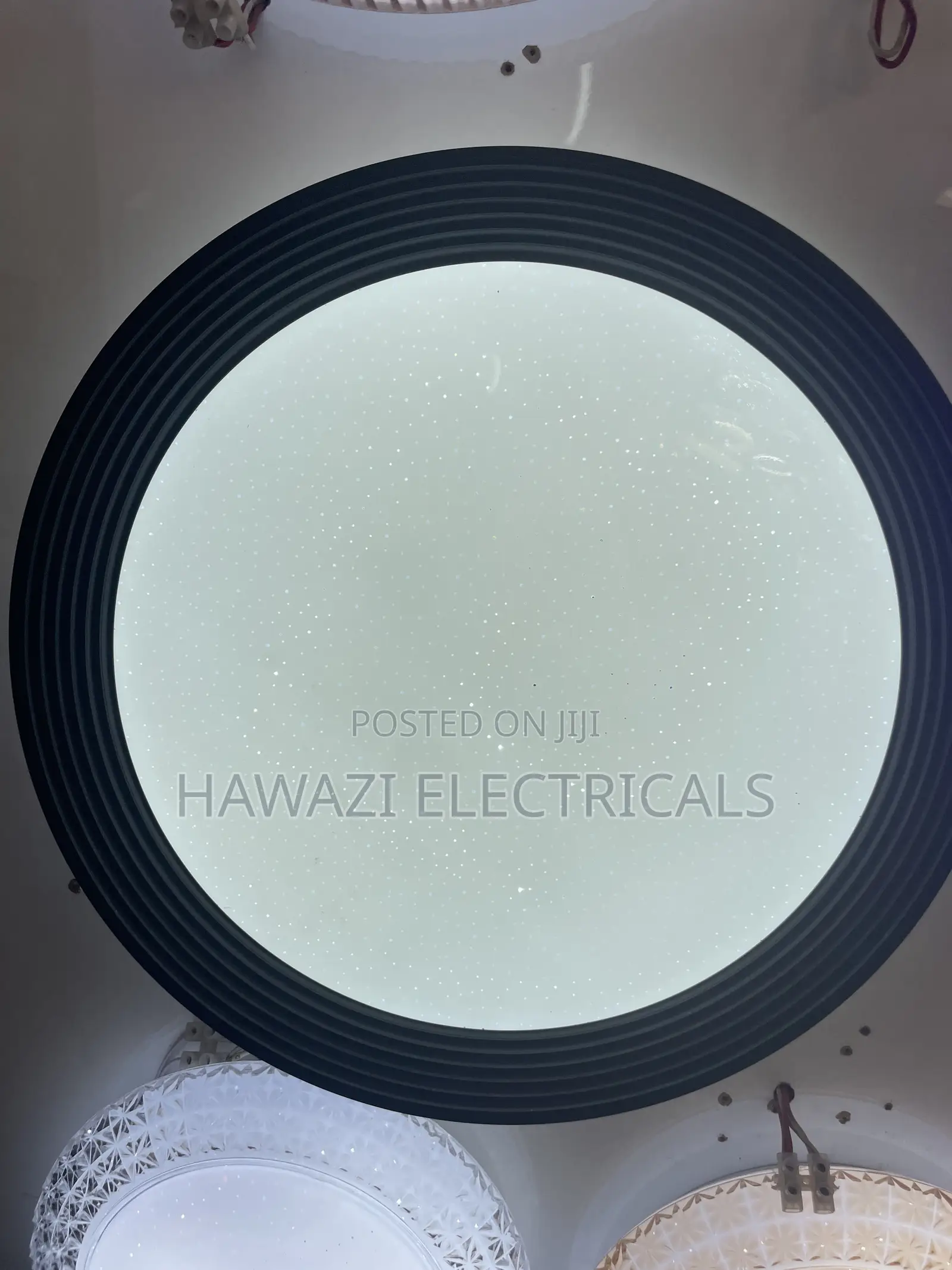 Led Color Changing Black Ceiling Light