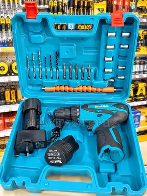 Makita 12V Cordless Drill & 20-Piece Tool Set With Carrying Case