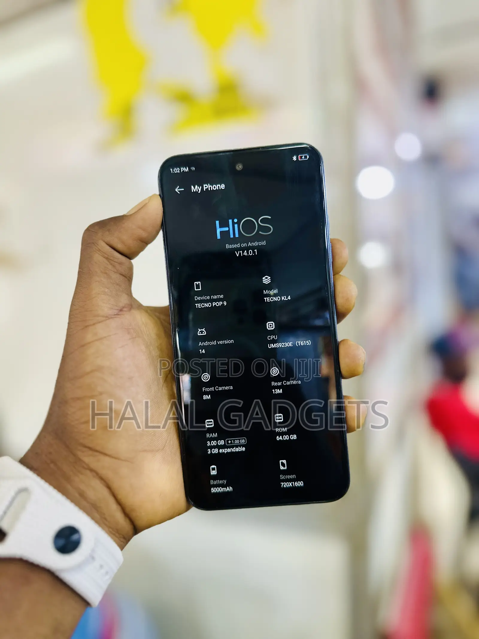 Tecno Pop 9 64 GB Black