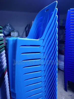 Arm Less Chairs - Blue