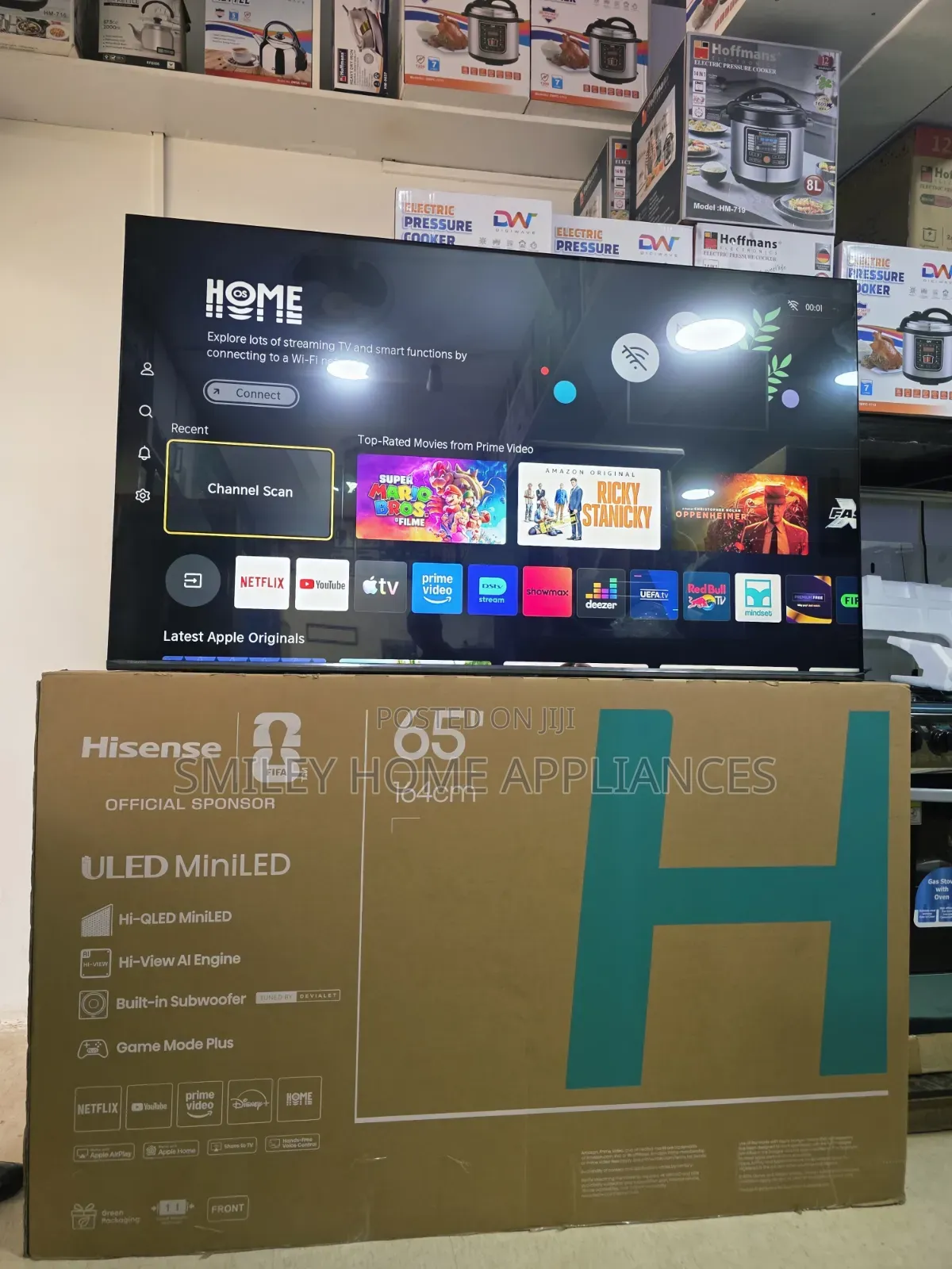 Brand New 2026 Hisense Hi-Qled4k MiniLed 65inches U6 Pro Series TV