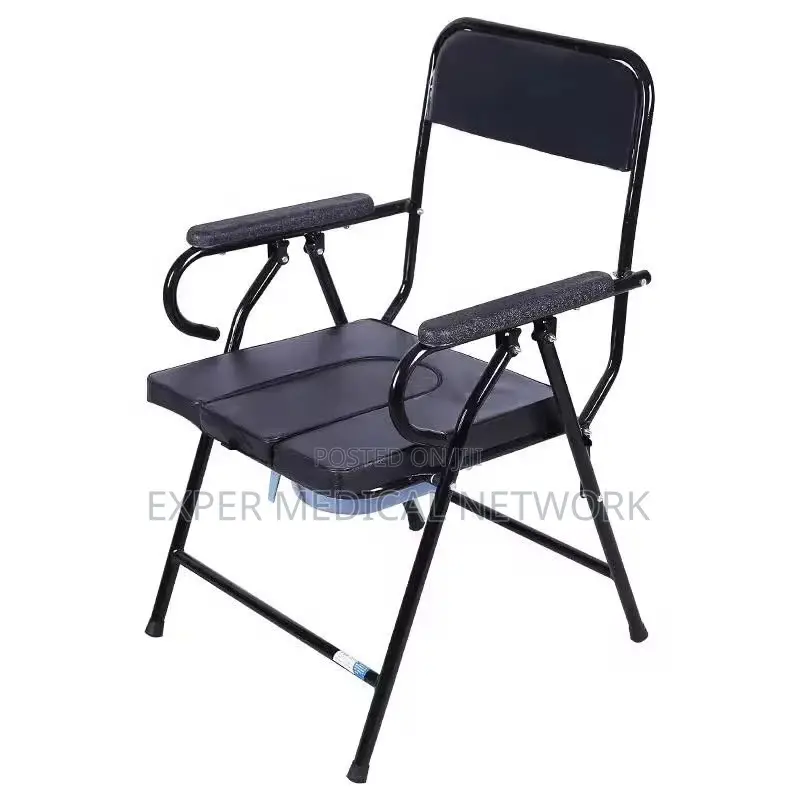 Commode Chair Black