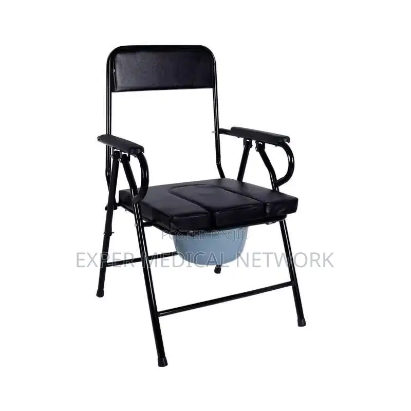 Commode Chair Black