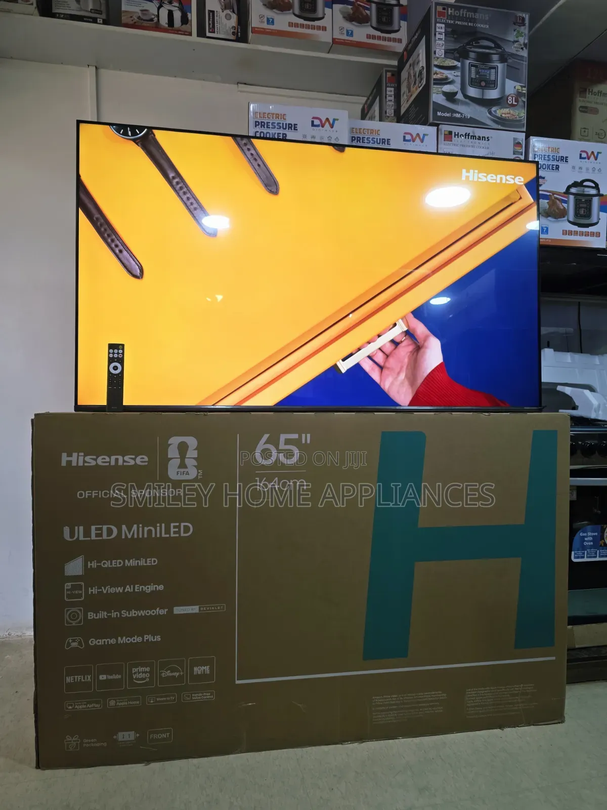 2026 New Model Hisense 65inches Hi-Qled4k MiniLed U6 Pro Smart TV