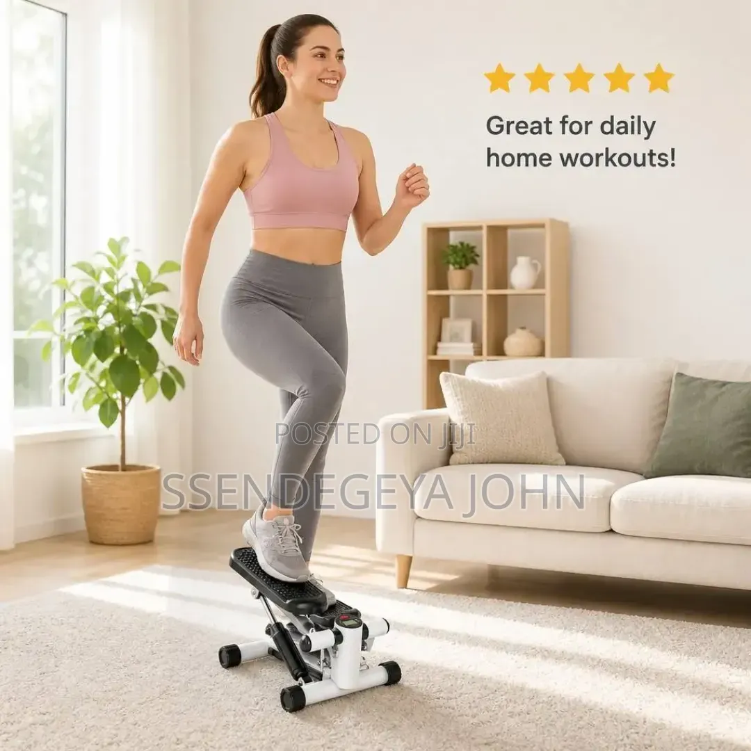 Black Mini Stepper Machine