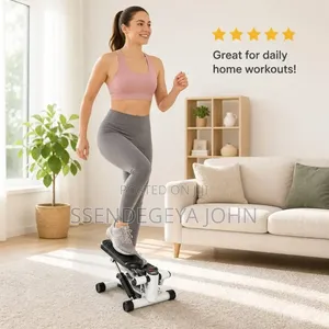 Black Mini Stepper Machine