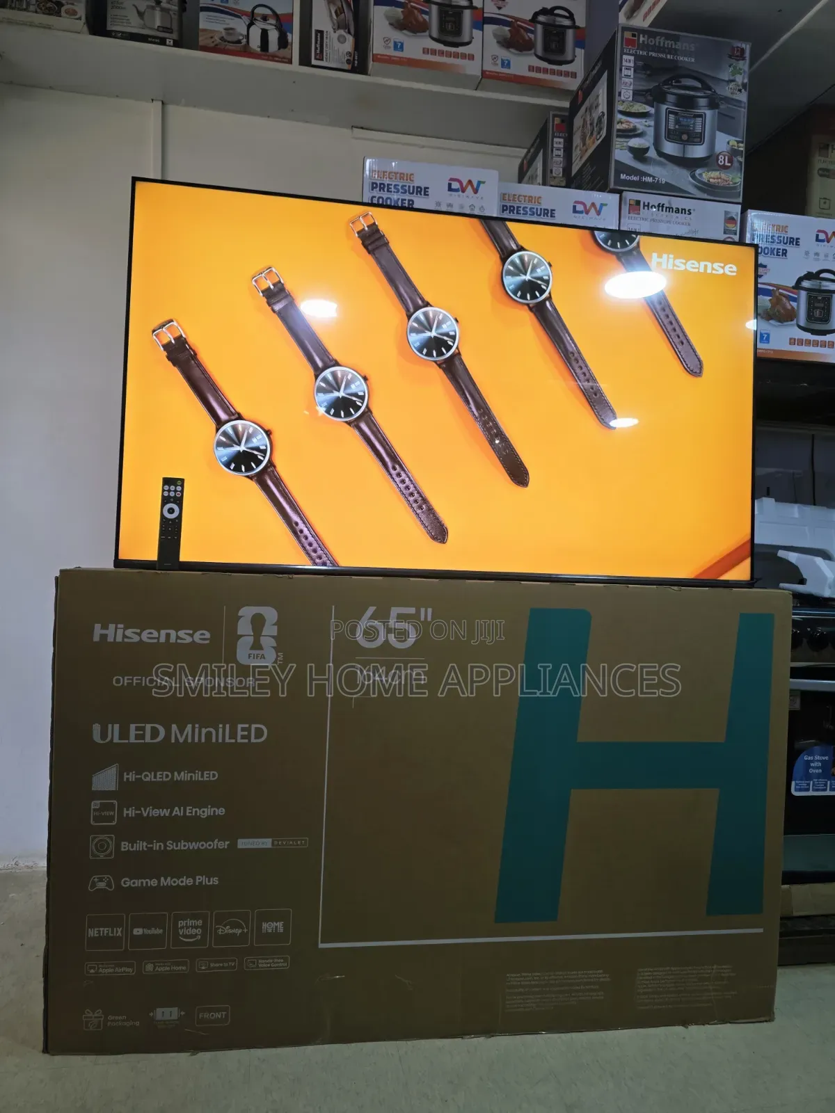 New Model 2026 Hisense U6 Pro Series Uled-MiniLed-4k Vidaa Smart TV