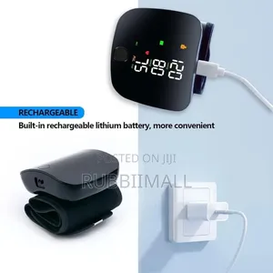 Rechargeable Digital Wrist Blood Pressure Monitor