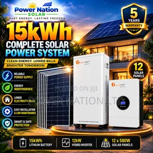 15kwh 48v Massive Clean Energy Hybrid Lithium Solar Energy Full Kit