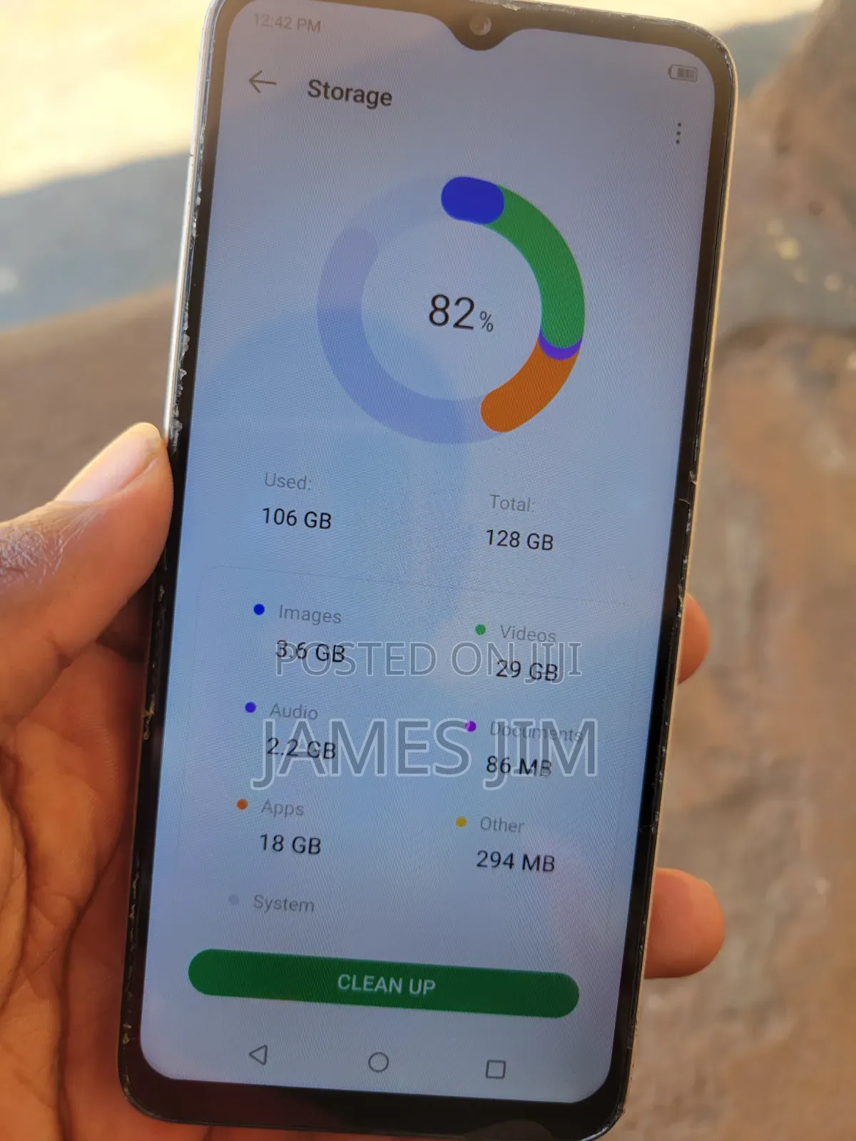Infinix Hot 30i 128 GB Orange