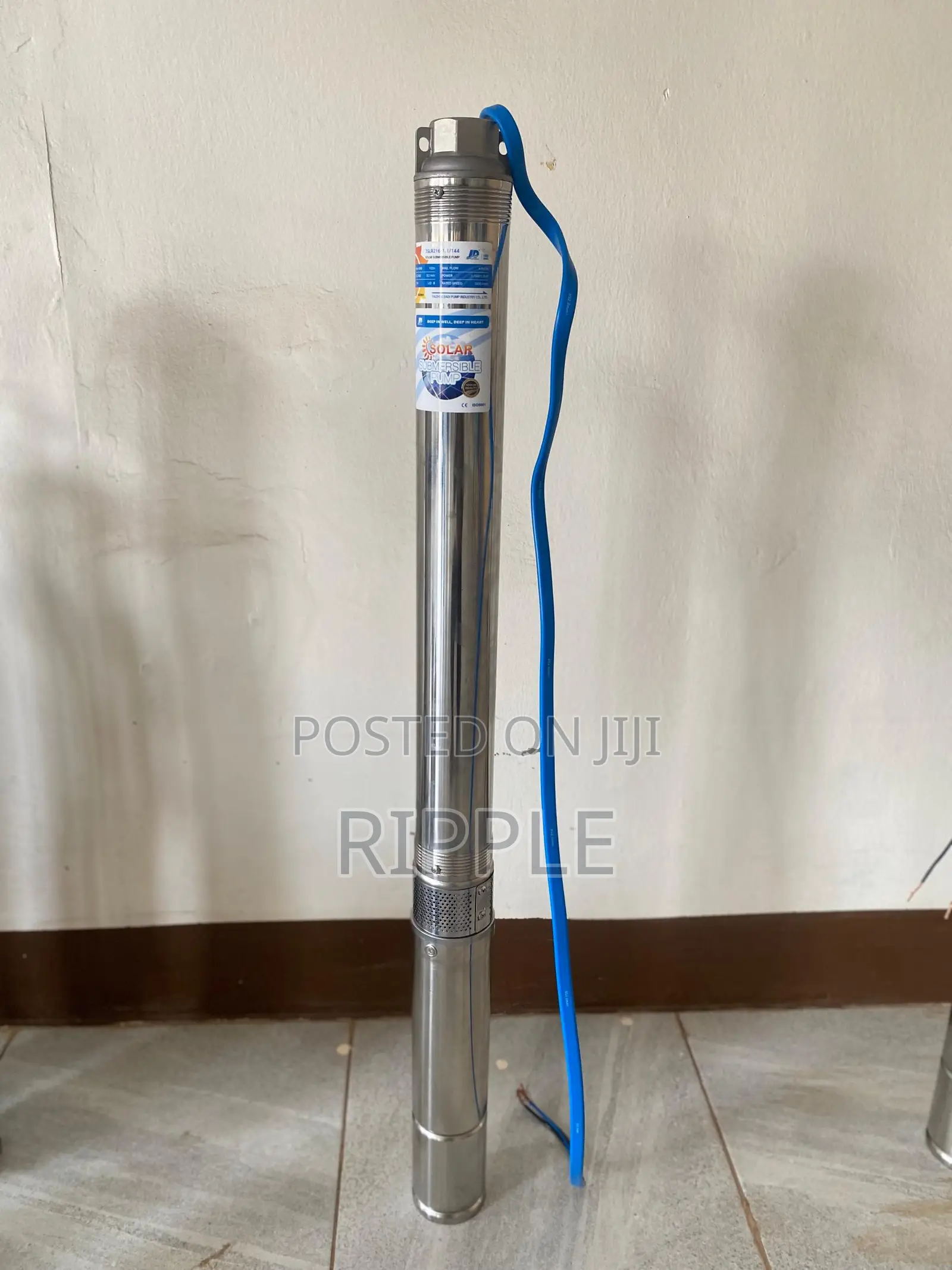 1100W Solar Borehole Water Pump – 102m Head | 4,800l/H