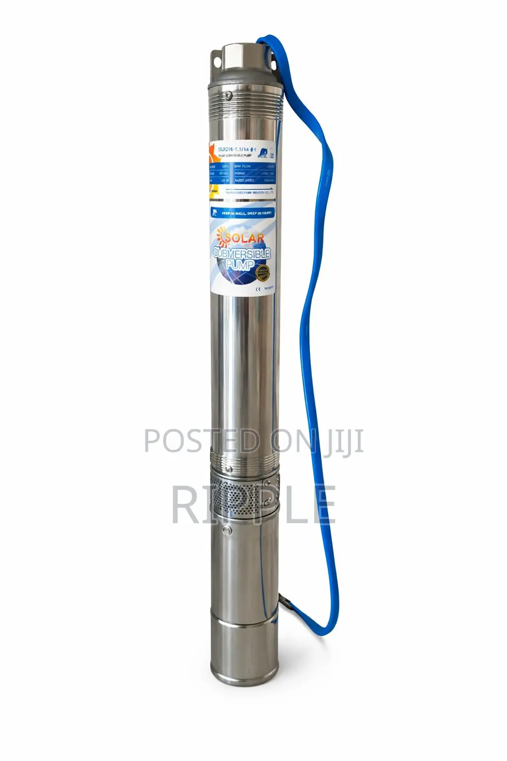 1100W Solar Borehole Water Pump – 102m Head | 4,800l/H