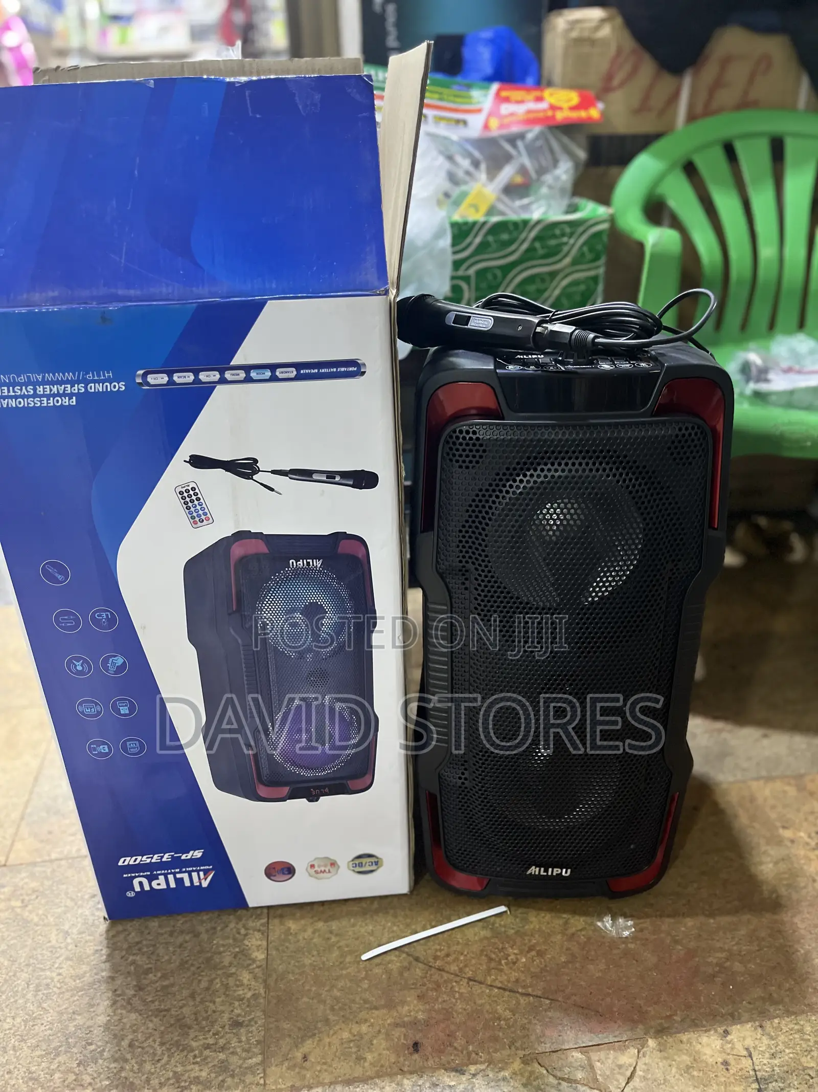 Ailipu Sp-33500 Bluetooth Speaker – Powerful AC/Dc Sound System
