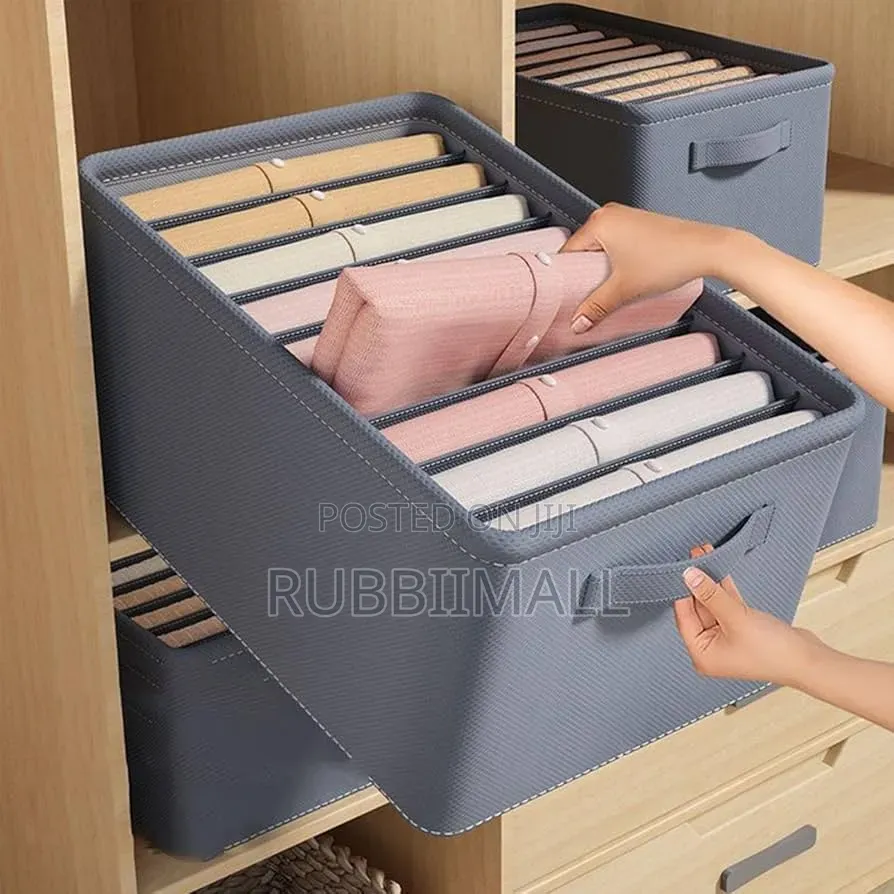 Partitioned Wadrobe Storage Organizer (9 Grid)