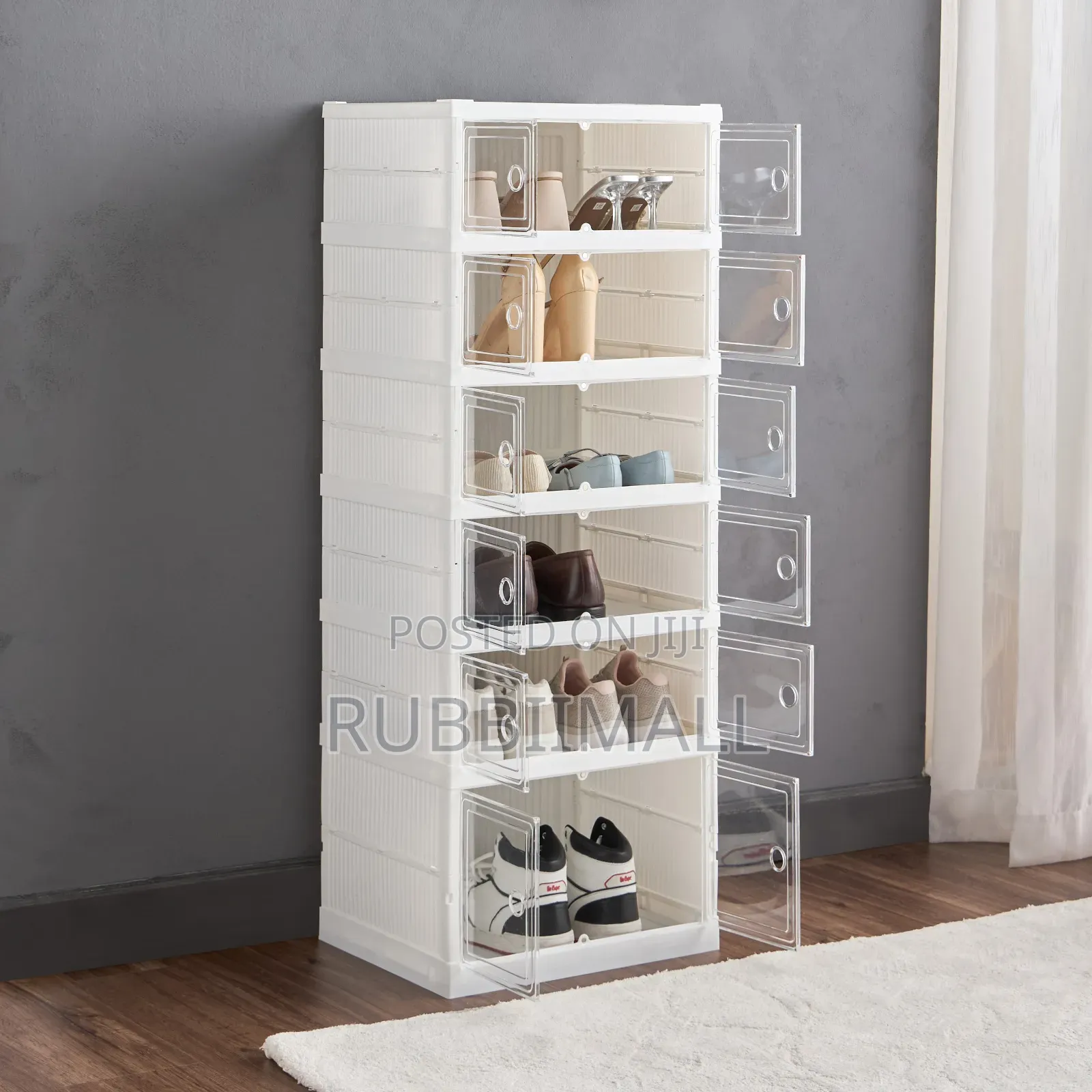 Dust Proof Shoe Rack - 6 Layers