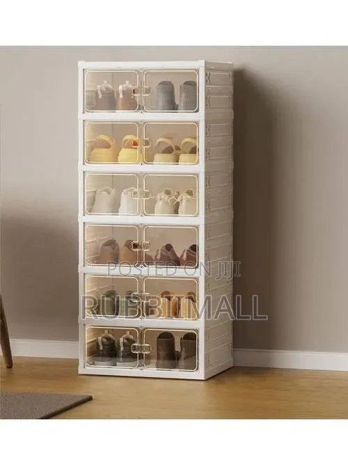Dust Proof Shoe Rack - 6 Layers