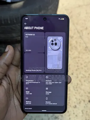 Nothing Phone 3a Pro 256 GB Gray