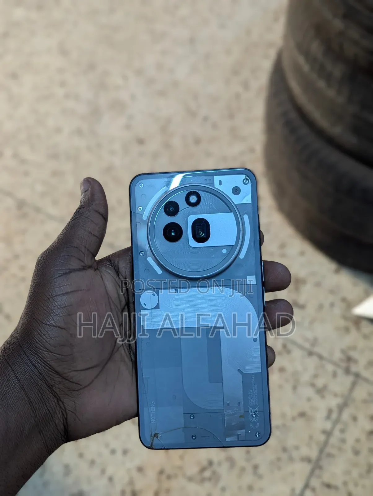 Nothing Phone 3a Pro 256 GB Gray
