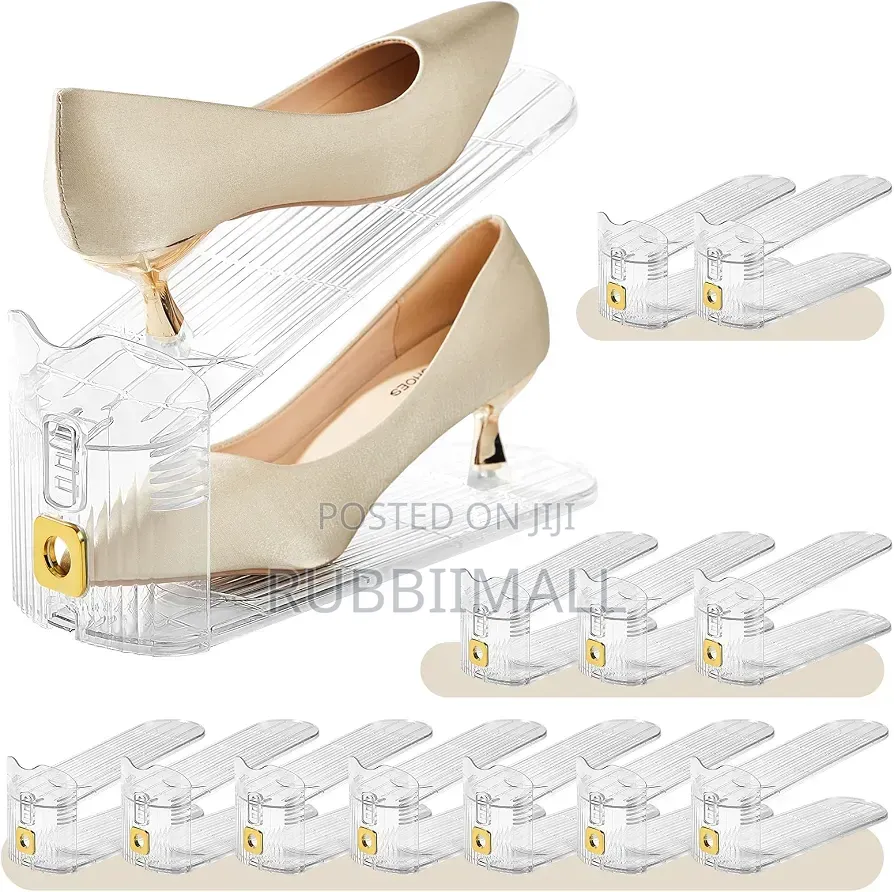 Shoe Slots Organizer / Shoe Stacker (Pair)