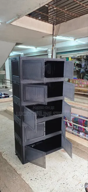5Tier Foldable Storage Cabinet